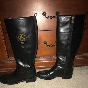 Tommy Hilfiger Leather Boots